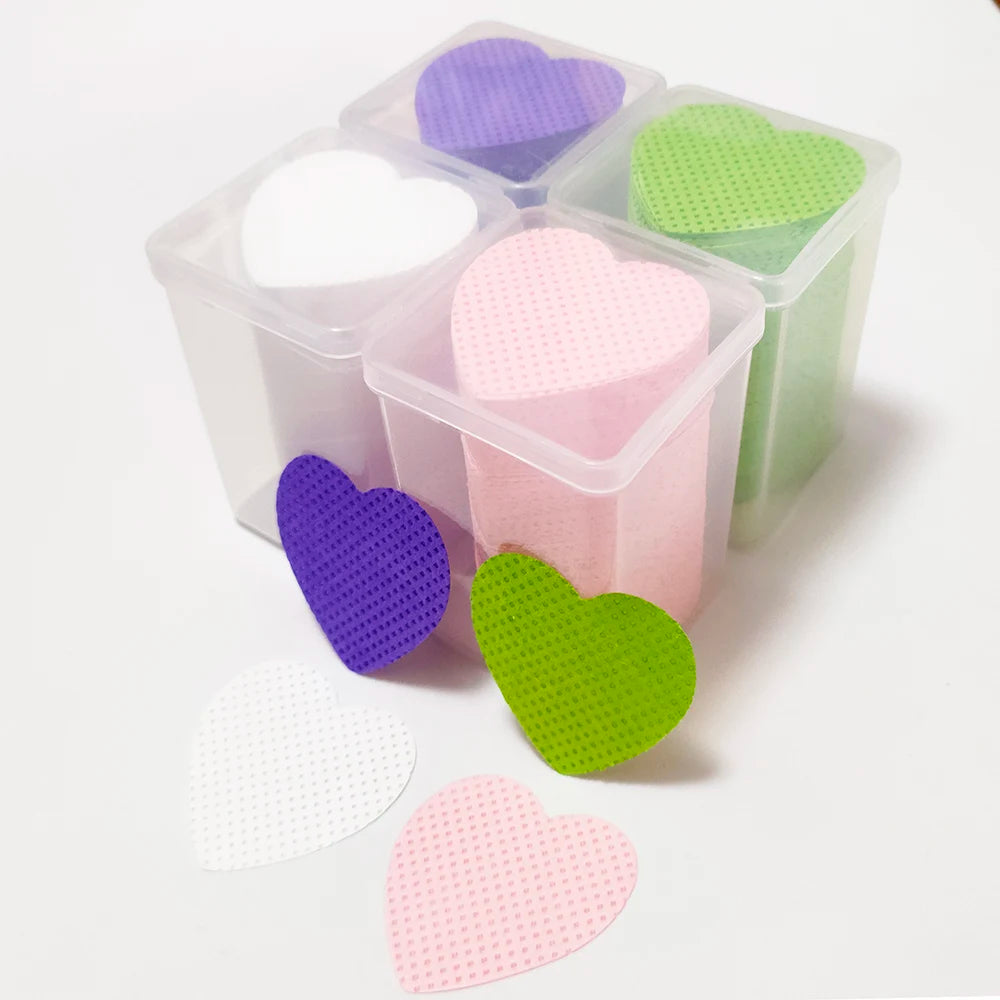 Nail Wipes/heart shape