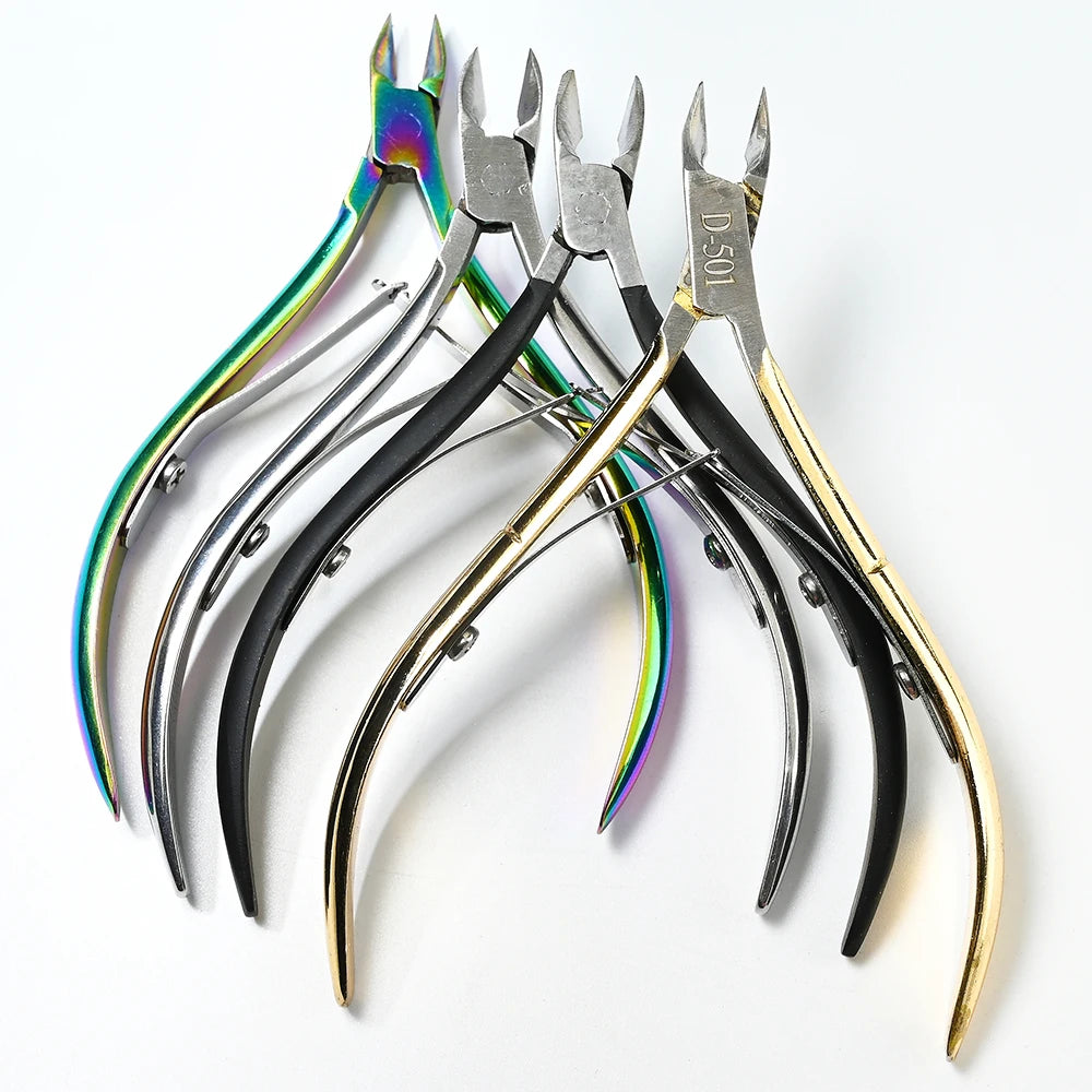 Titaniumm cuticle cutter/cuticle pusher