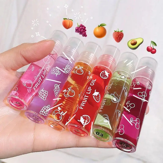 Fruit Lip Gloss Transparent Lip Oil Moisturizing