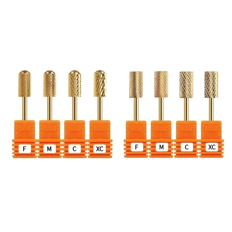 Golden Carbide Nail Drill Bits