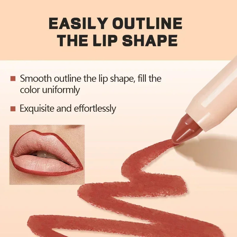 Matte  Lipliner,Waterproof,long Lasting