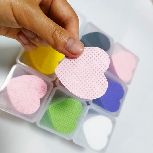 Nail Wipes/heart shape