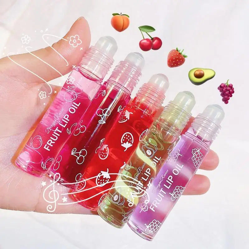 Fruit Lip Gloss Transparent Lip Oil Moisturizing