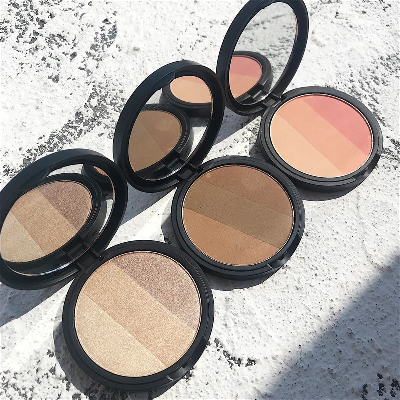 Contour Powder Palette,  v Shaped Face Bronzers Highlighter Powder