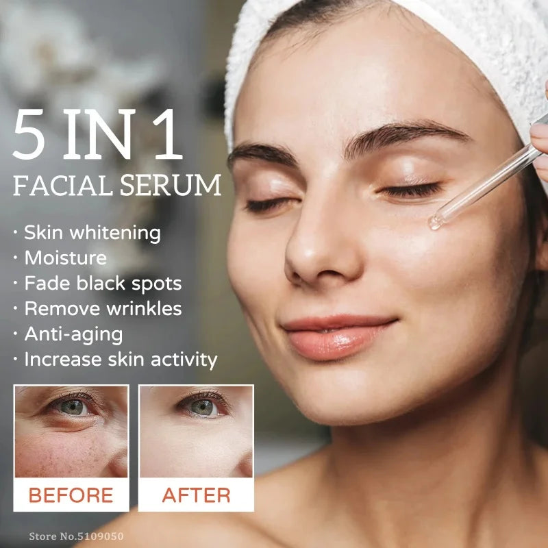 5 in 1 Serum Hyaluronic Acid, Anti Wrinkle