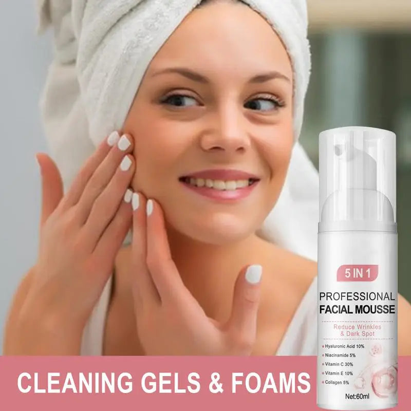 Facial foaming Cleanser, Deeply Cleansing Oil Control